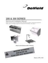Delfield 242 User manual