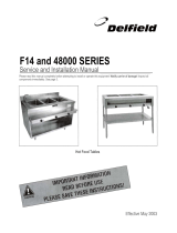 Delfield F14EI348 User manual
