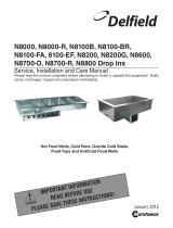 Delfield N8018 User manual