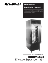 Delfield ACR-26S User manual