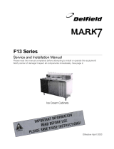 Delfield F13WR36 User manual