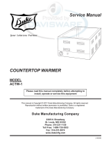 Duke Manufacturing ACTW-I User manual