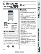 Electrolux 169004(ACFG24) Datasheet