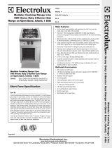 Electrolux 584106 Datasheet