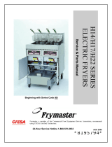 Frymaster H14 User manual