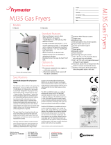 Frymaster MJ35 Datasheet