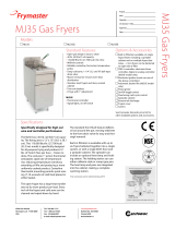 Frymaster MJ35E Datasheet