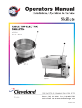 Cleveland Fryer SET-10 User manual