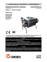 Groen HFP/2E-4/2E-4 User manual