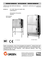 Groen HY-12GF User manual