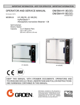 Groen HY-5E(CE) User manual