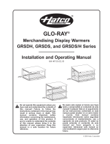 Hatco GRSDH-52D Operating instructions