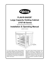 Hatco FLAV-R-SAVOR LFST-48 Installation guide