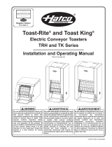 Hatco TK-105 Operating instructions