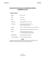 Henny Penny 680 Datasheet