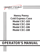 Henny Penny CEC-104 Operating instructions