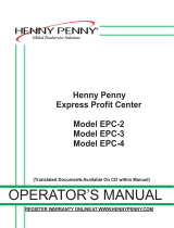 Henny Penny EPC-3 Operating instructions