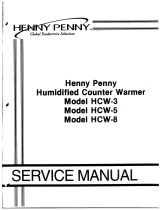 Henny Penny HCW-8 User manual