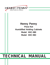 Henny Penny HHC-980 User manual