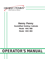 Henny Penny HHC-980 Operating instructions