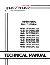 Henny Penny OGA-323 User manual