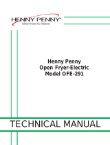Henny Penny OFE-291 User manual