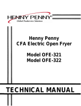 Henny Penny OFE-321 User manual