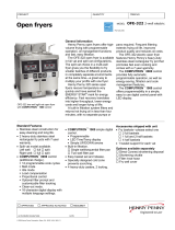 Henny Penny OFE-322 Datasheet