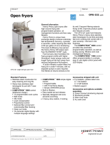 Henny Penny OFG-321 Datasheet