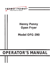 Henny Penny OFG-390 User manual