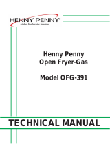 Henny Penny OFG-391 Gas High Volume Open Fryers User manual