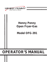 Henny Penny OFG-391 User manual