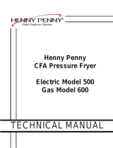 Henny Penny PFG-600-CFA User manual