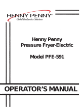 Henny Penny PFE-591 Operating instructions