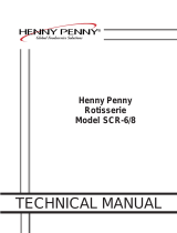 Henny Penny ROTISSERIE SCR-6 User manual