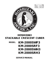 Hoshizaki American, Inc. KM-2000SRH3-M-1 User manual
