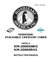 Hoshizaki American, Inc. KM-2000SRH3-L-0 User manual