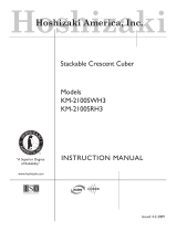Hoshizaki American, Inc. KM-2100SWH3 User manual
