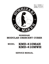 Hoshizaki American, Inc. KMD-410MAH User manual