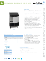 Ice-O-Matic ICEU220W Datasheet