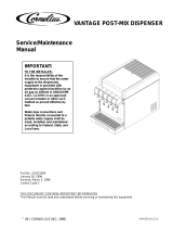IMI Cornelius, Inc.  Vantage User manual