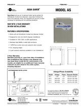 In-Sink-Erator AS-3 Datasheet