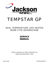 Jackson / Dalton DishwasherGas Heated Door-Type Dishmachines Tempstar GP