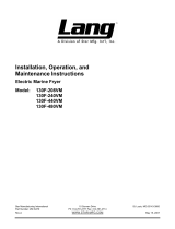 Lang 130F-208VM Operating instructions