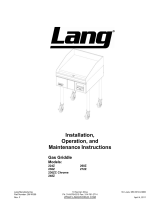 Lang 224Z Operating instructions