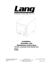 Lang ECOQ-AP User manual