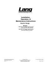 Lang R30C(AP) Operating instructions