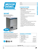 Moyer Diebel 351HT UnderCounter Datasheet