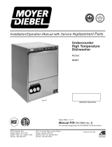 Moyer Diebel 351HT UnderCounter User manual