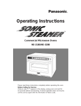 Panasonic Microwave NE-2180 User manual